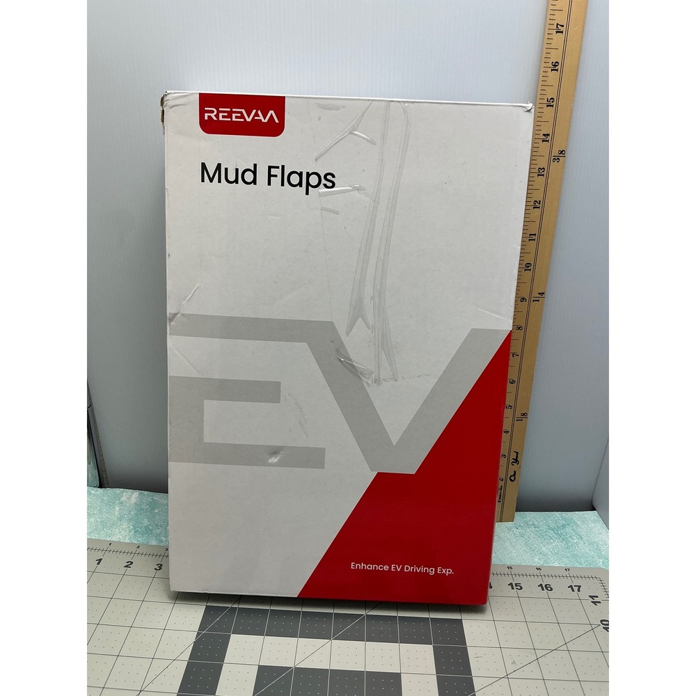 Tesla REEVAA Mud Flaps Black set of 4 New  -no tools needed‎ to install